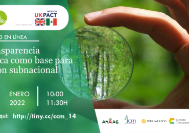 La transparencia climática como base para la acción subnacional