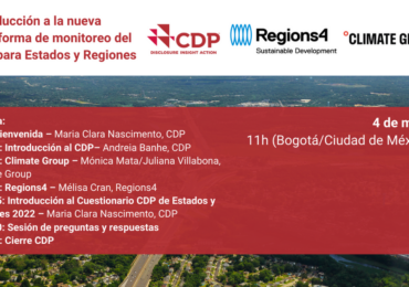 Monitoreo de estados y regiones: seminario de introducción a la nueva plataforma de CDP