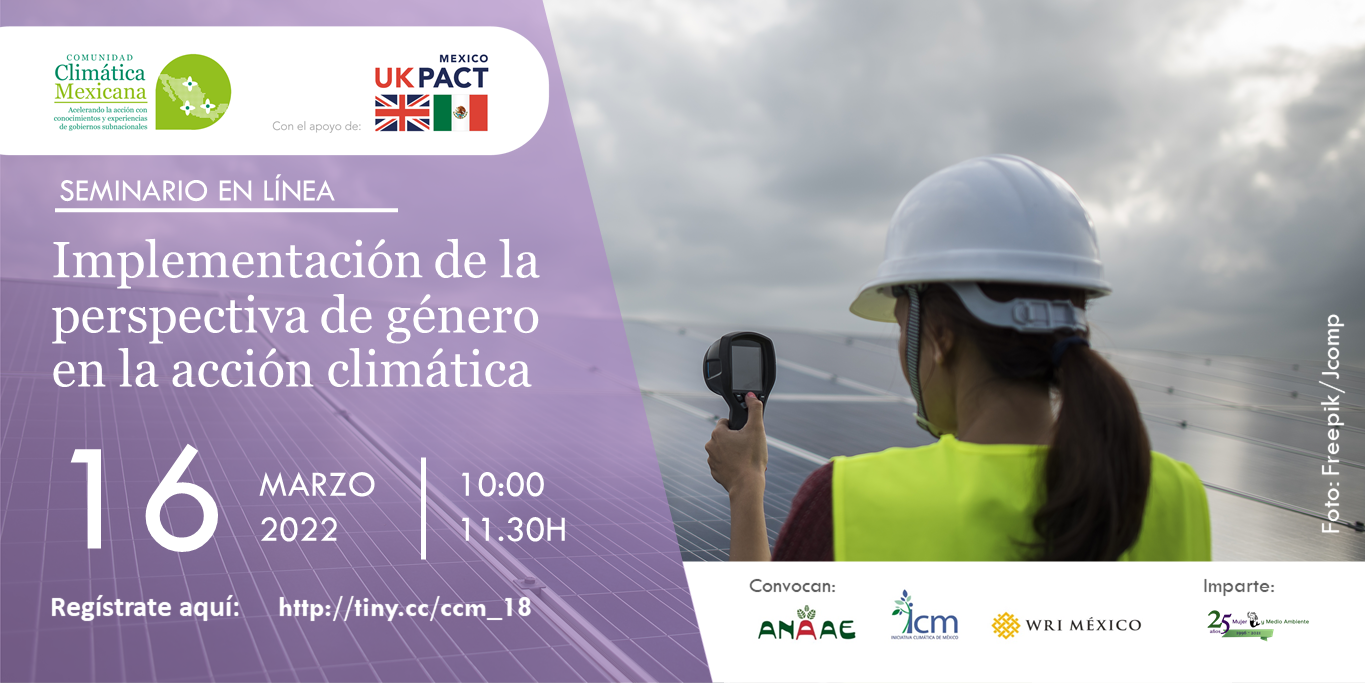 Implementación de la perspectiva de género en la acción climática. Casos prácticos