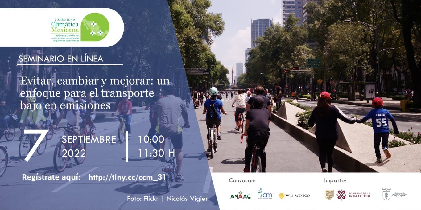 Evitar, cambiar y mejorar: un enfoque para el transporte bajo en emisiones