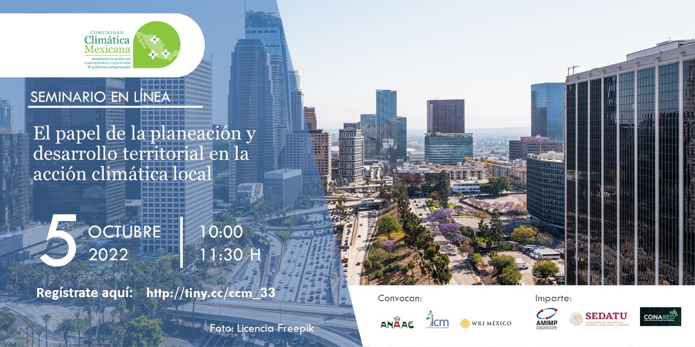 El papel de la planeación y desarrollo territorial en la acción climática local