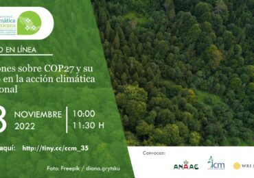 Reflexiones sobre COP27 y su impacto en la acción climática subnacional