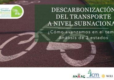 Mesa redonda: Descarbonización del sector transporte, una mirada desde lo subnacional